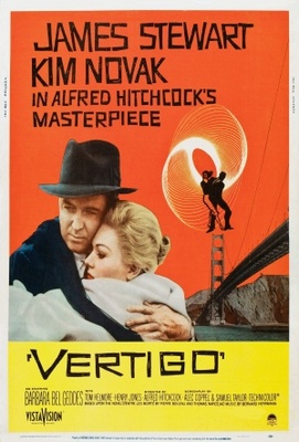 Vertigo movie poster (1958) wooden framed poster