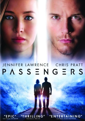 Passengers movie poster (2016) pillow