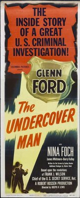 The Undercover Man movie poster (1949) wooden framed poster