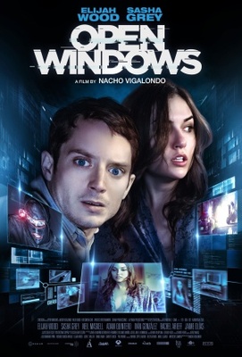 Open Windows movie poster (2014) poster with hanger