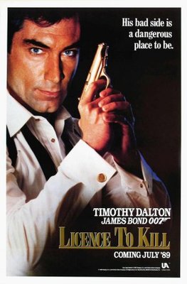 Licence To Kill movie poster (1989) mouse pad