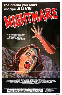 Nightmare movie poster (1981) Longsleeve T-shirt