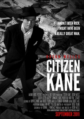 Citizen Kane movie poster (1941) metal framed poster