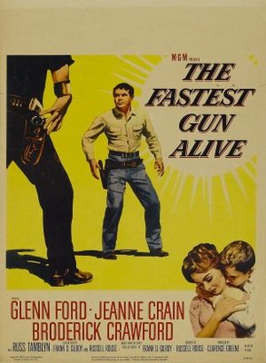 The Fastest Gun Alive movie poster (1956) mouse pad