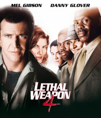 Lethal Weapon 4 movie poster (1998) canvas poster