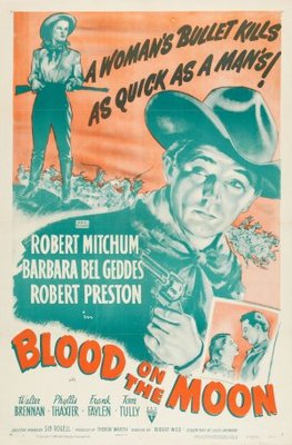 Blood on the Moon movie poster (1948) wooden framed poster