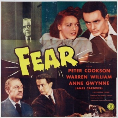 Fear movie poster (1946) pillow