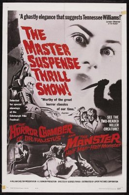 The Manster movie poster (1962) poster with hanger