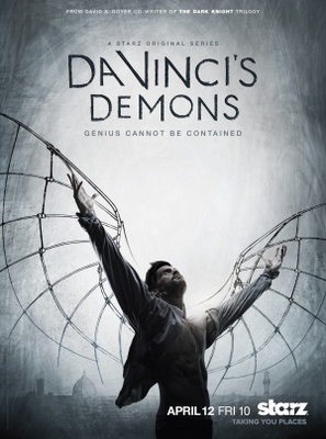 Da Vinci's Demons movie poster (2013) metal framed poster