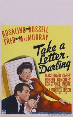 Take a Letter, Darling movie poster (1942) Mouse Pad MOV_f8e9528c