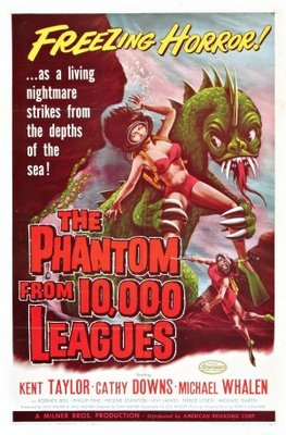 The Phantom from 10,000 Leagues movie poster (1955) poster