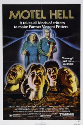 Motel Hell movie poster (1980) canvas poster