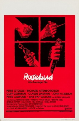 Rosebud movie poster (1975) pillow