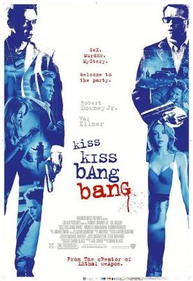 Kiss Kiss Bang Bang movie poster (2005) poster with hanger