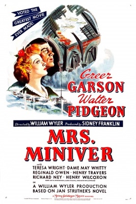 Mrs. Miniver movie poster (1942) Longsleeve T-shirt