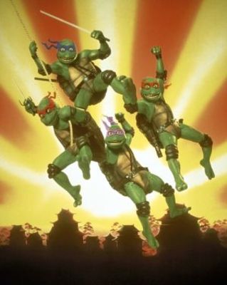 Teenage Mutant Ninja Turtles III movie poster (1993) wood print