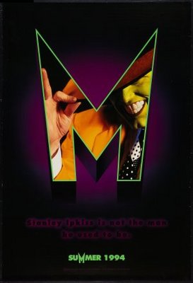 The Mask movie poster (1994) pillow