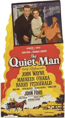 The Quiet Man movie poster (1952) canvas poster