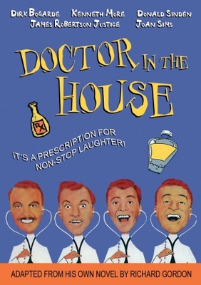 Doctor in the House movie poster (1954) canvas poster