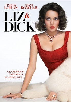 Liz & Dick movie poster (2012) wood print