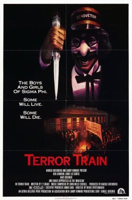 Terror Train movie poster (1980) pillow