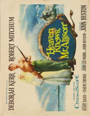 Heaven Knows, Mr. Allison movie poster (1957) wood print