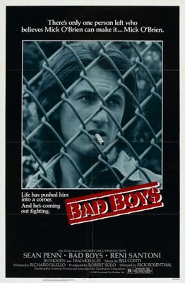 Bad Boys movie poster (1983) wooden framed poster