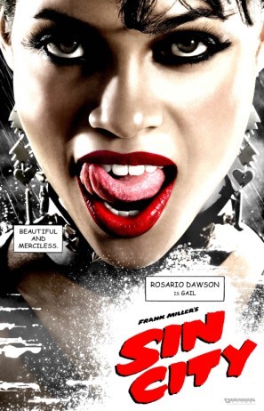 Sin City movie poster (2005) metal framed poster