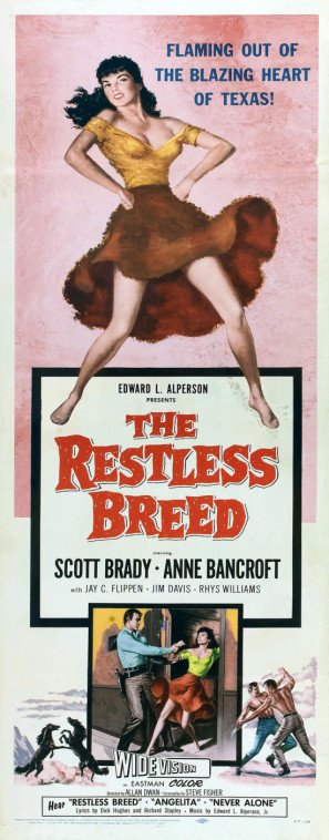 The Restless Breed movie poster (1957) poster