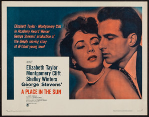A Place in the Sun movie poster (1951) poster with hanger