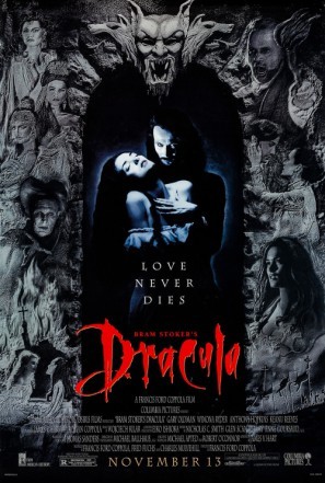 Dracula movie poster (1992) pillow