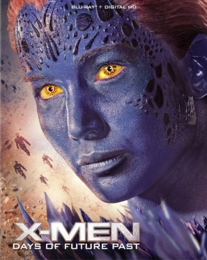 X-Men: Days of Future Past movie poster (2014) wood print