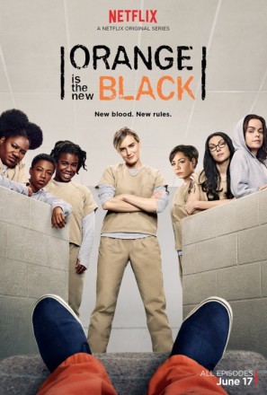 Orange Is the New Black movie poster (2013) wood print