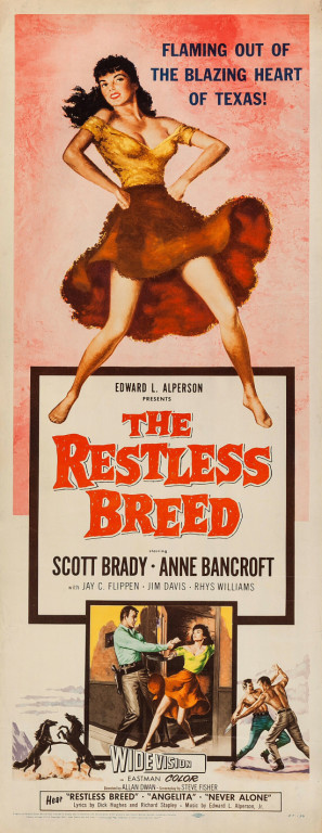 The Restless Breed movie poster (1957) poster