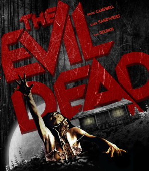 The Evil Dead movie poster (1981) wooden framed poster