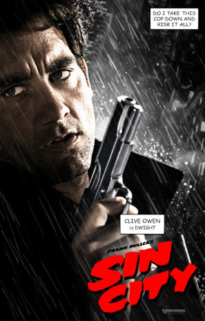 Sin City movie poster (2005) pillow