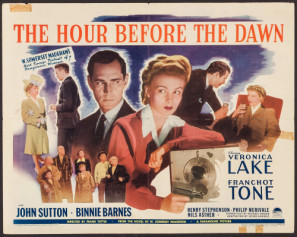 The Hour Before the Dawn movie poster (1944) sweatshirt