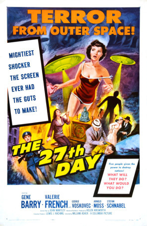 The 27th Day movie poster (1957) mug