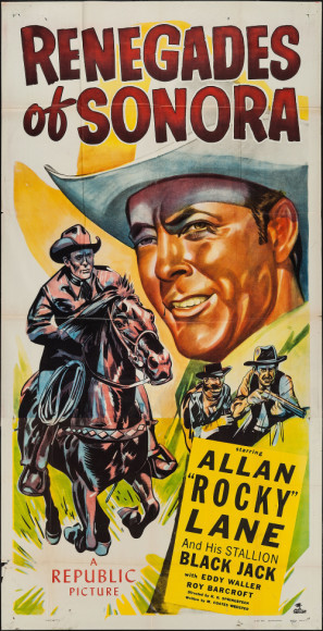 Renegades of Sonora movie poster (1948) Stickers MOV_lcsoixam
