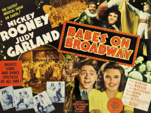 Babes on Broadway movie poster (1941) poster with hanger