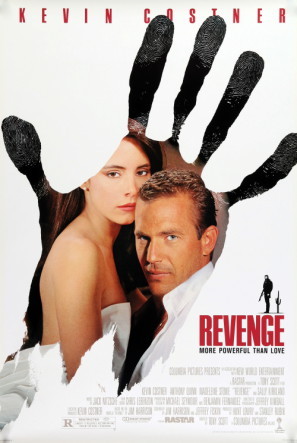 Revenge movie poster (1990) Stickers MOV_mvju7frf