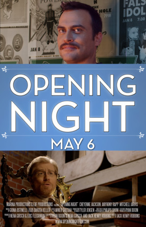 Opening Night movie poster (2014) canvas poster