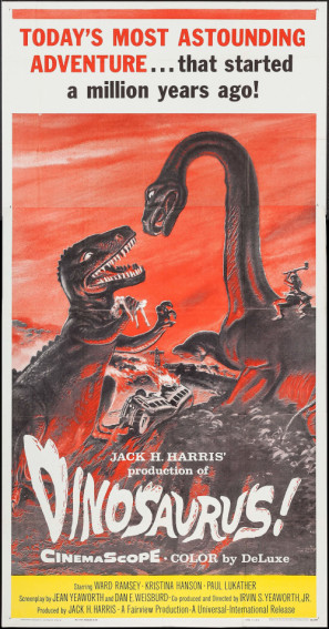 Dinosaurus! movie poster (1960) mouse pad