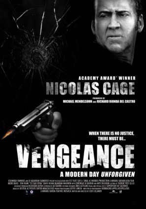 Vengeance: A Love Story movie poster (2017) poster with hanger