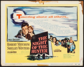 The Night of the Hunter movie poster (1955) poster with hanger
