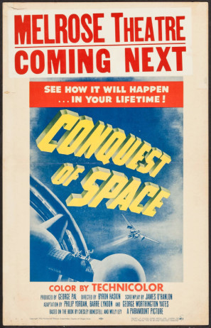 Conquest of Space movie poster (1955) puzzle MOV_rqjol3k9