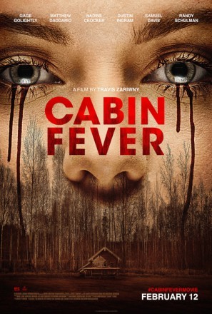 Cabin Fever movie poster (2016) t-shirt