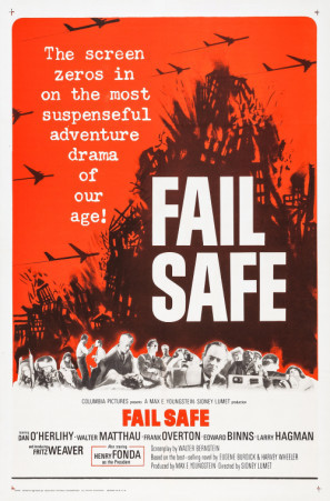 Fail-Safe movie poster (1964) metal framed poster