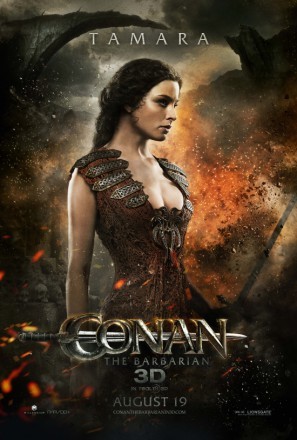 Conan the Barbarian movie poster (2011) canvas poster