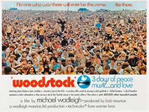 Woodstock movie poster (1970) mouse pad